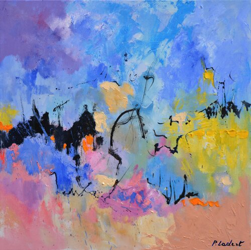 Path to happiness van Pol Ledent, Schilderij te koop op Singulart