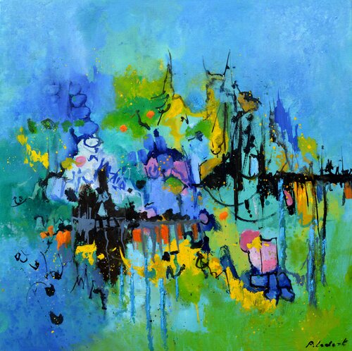 City of joy van Pol Ledent, Schilderij te koop op Singulart