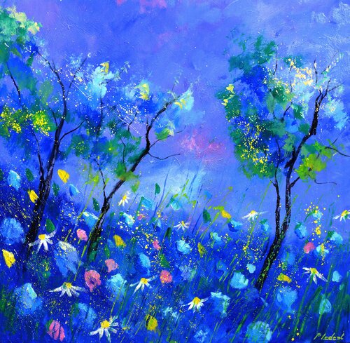 Magic wood - 8823 by Pol Ledent, 회화 for Sale on Singulart