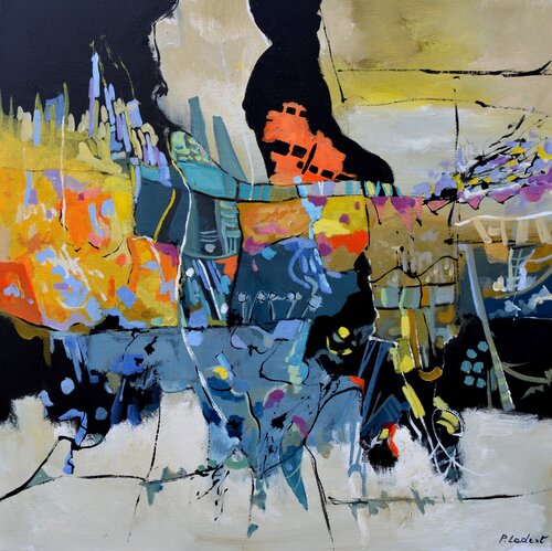 The streets of Bangkok di Pol Ledent, Pittura in vendita su Singulart