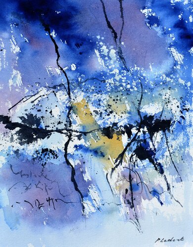Back to blue de Pol Ledent, Obra en papel a la venta en Singulart