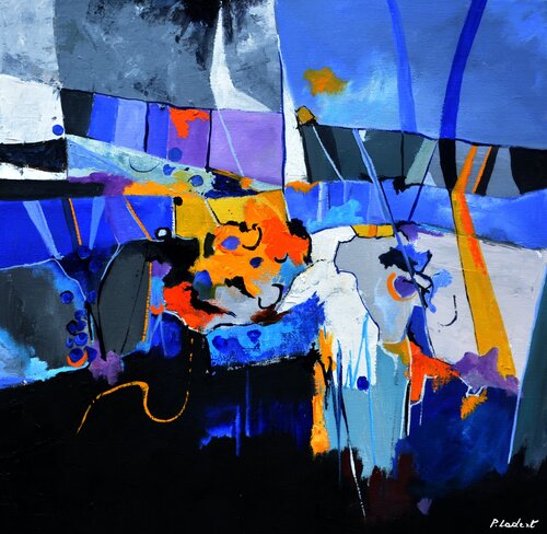 The show must go on van Pol Ledent, Schilderij te koop op Singulart