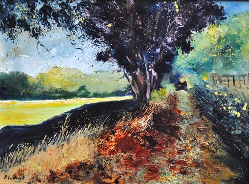 Summerpath by Pol Ledent, Painting for Sale on Singulart