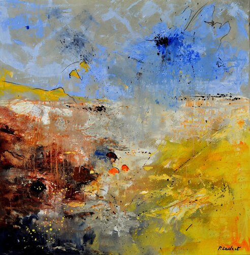 At the beach van Pol Ledent, Schilderij te koop op Singulart