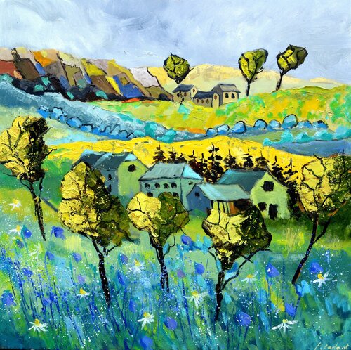 My beautiful country von Pol Ledent, Malerei kaufen auf Singulart