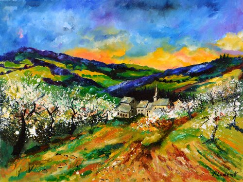 Magic night 86 von Pol Ledent, Malerei kaufen auf Singulart