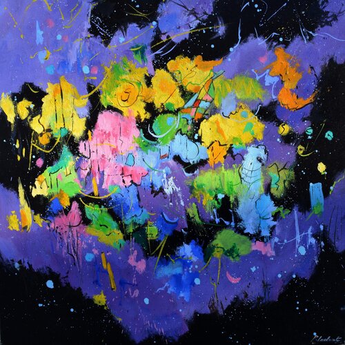 Quarks' migration von Pol Ledent, Malerei kaufen auf Singulart