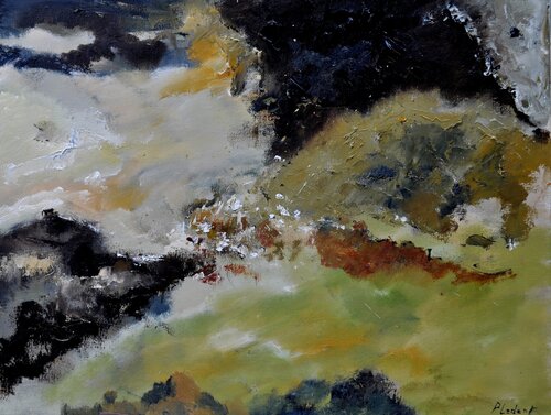 It was possible for Jupiter and Saturn von Pol Ledent, Malerei kaufen auf Singulart