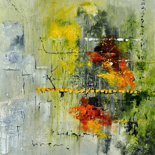 Sitting in an English garden van Pol Ledent, Schilderij te koop op Singulart