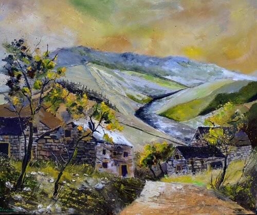 River in the valley Pol Ledent