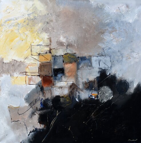 Contemporary dwellings di Pol Ledent, Pittura in vendita su Singulart