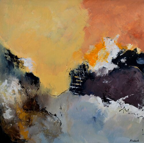 Waiting for th sun to come - 8824 von Pol Ledent, Malerei kaufen auf Singulart