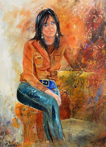 Nice Natacha by Pol Ledent, Painting for Sale on Singulart