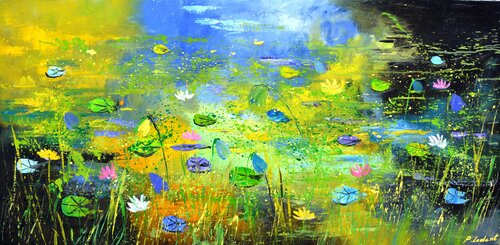 Paradise for lotos-eaters von Pol Ledent, Malerei kaufen auf Singulart