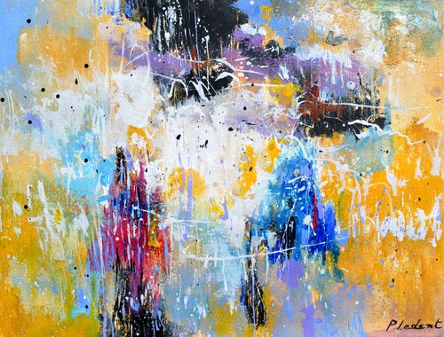 Colourful feast van Pol Ledent, Schilderij te koop op Singulart