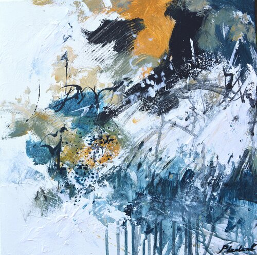 Snowy track von Pol Ledent, Malerei kaufen auf Singulart