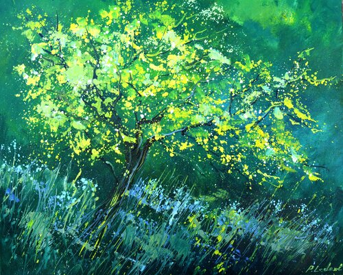 This is spring di Pol Ledent, Pittura in vendita su Singulart