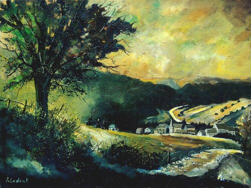 Vallée de la Semois von Pol Ledent, Malerei kaufen auf Singulart