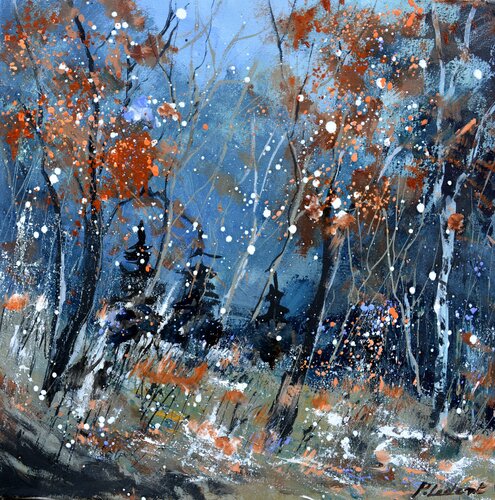 First snow by Pol Ledent, 회화 for Sale on Singulart
