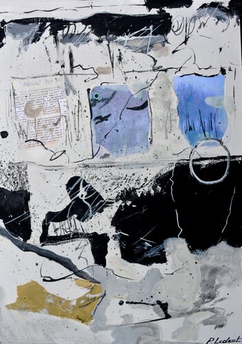 Listening to silence by Pol Ledent, Work on Paper for Sale on Singulart