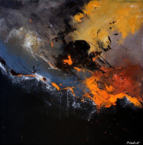 Molten gold di Pol Ledent, Pittura in vendita su Singulart