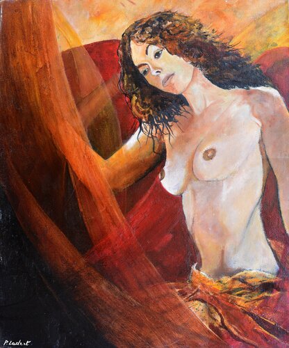 Janet di Pol Ledent, Pittura in vendita su Singulart