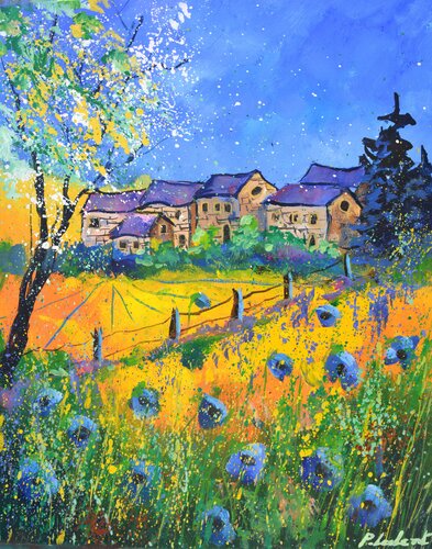 Summer in my countryside von Pol Ledent, Malerei kaufen auf Singulart