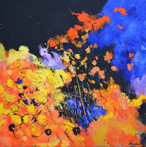 Butterfies dance di Pol Ledent, Pittura in vendita su Singulart