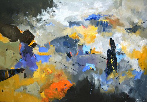 Elegy for a broken horizon van Pol Ledent, Schilderij te koop op Singulart
