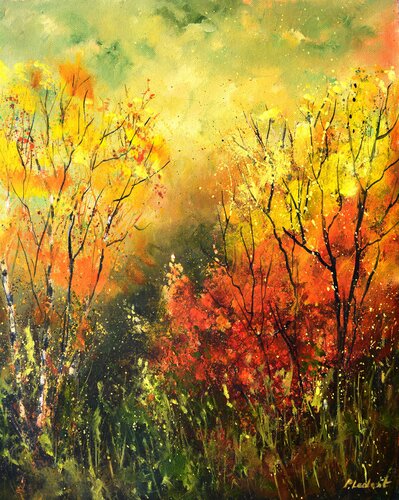 Whispers of autumn van Pol Ledent, Schilderij te koop op Singulart