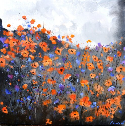 Whispering in a meadow of poppies Pol Ledent