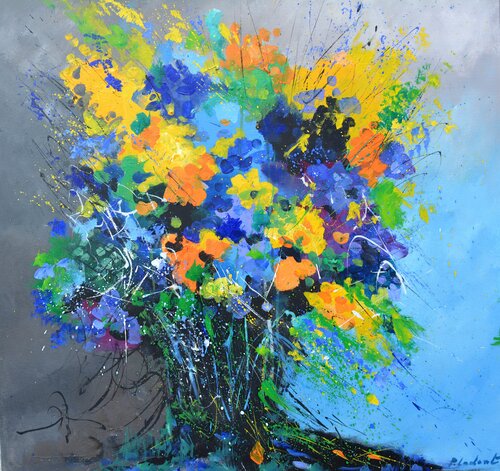Colors wake the morning by Pol Ledent, Painting for Sale on Singulart