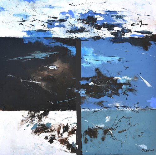Nature simplified into sensations van Pol Ledent, Schilderij te koop op Singulart