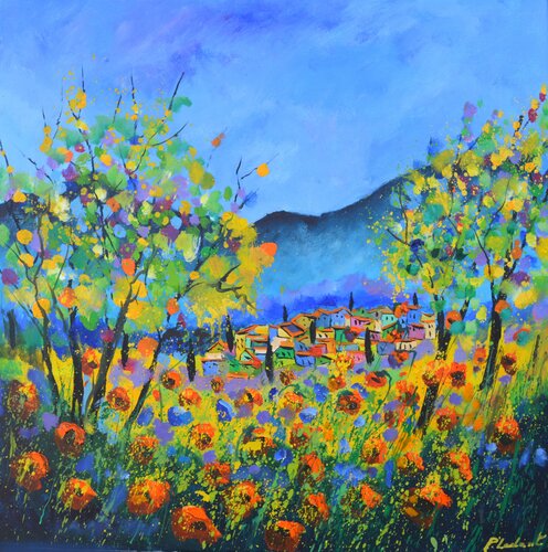 The colours of Provence van Pol Ledent, Schilderij te koop op Singulart
