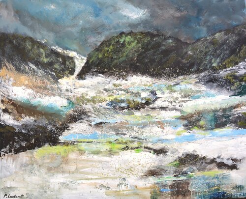 Echoes of ice and water von Pol Ledent, Malerei kaufen auf Singulart