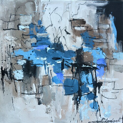 Blue chaos von Pol Ledent, Malerei kaufen auf Singulart