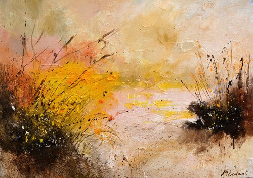 Splashes of the dawn von Pol Ledent, Malerei kaufen auf Singulart