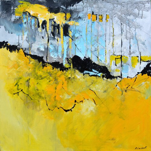 Echoes of the sun van Pol Ledent, Schilderij te koop op Singulart