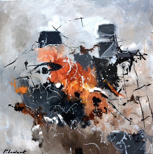 Fire memories by Pol Ledent, Painting for Sale on Singulart