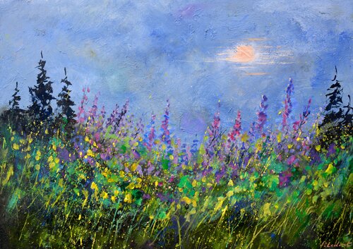 Magic autumn colours -  752021 di Pol Ledent, Pittura in vendita su Singulart