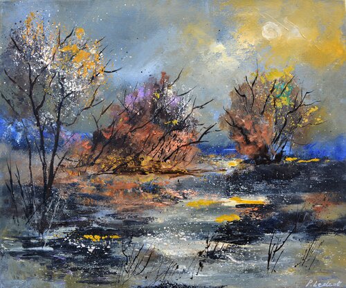 Moonshine on the water  - 5625 Pol Ledent