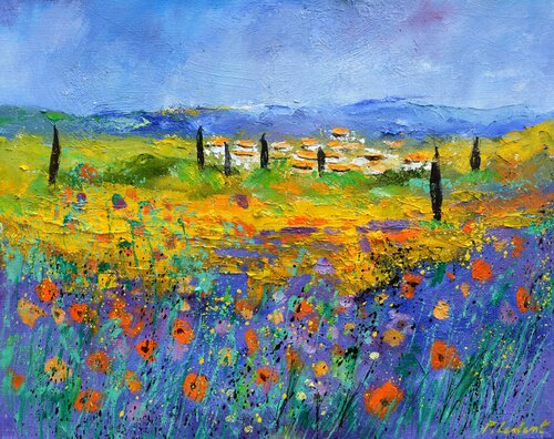 Summer in Provence 6525 von Pol Ledent, Malerei kaufen auf Singulart