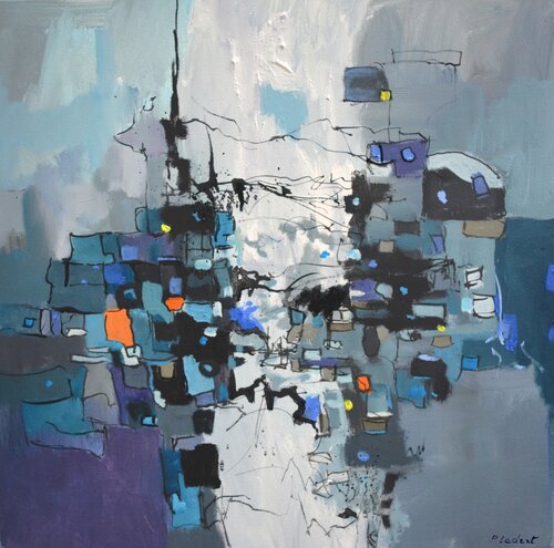 Forgotten buidings de Pol Ledent, Pintura a la venta en Singulart