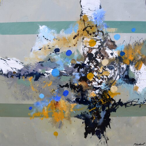 Reaching balance van Pol Ledent, Schilderij te koop op Singulart