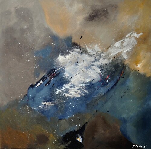 The slow motion of clouds van Pol Ledent, Schilderij te koop op Singulart