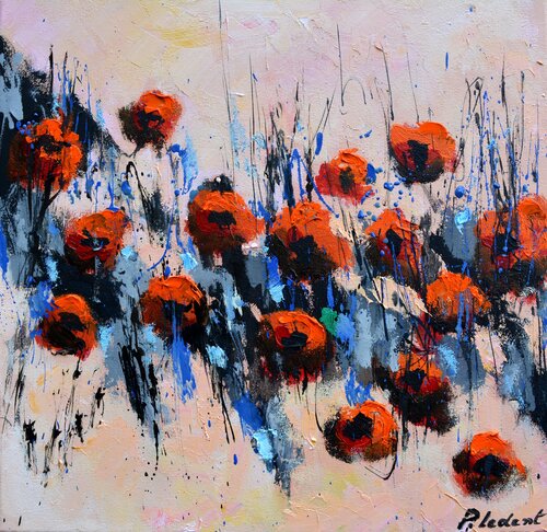 Red poppies 4426 von Pol Ledent, Malerei kaufen auf Singulart
