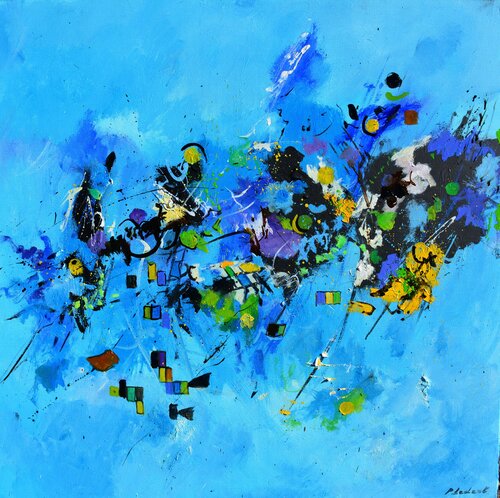 Where colours learn to fly di Pol Ledent, Pittura in vendita su Singulart