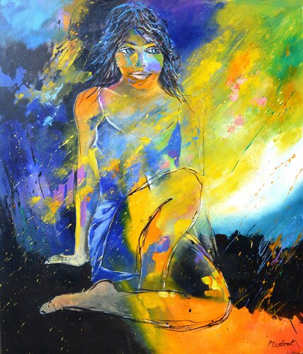 Calypso di Pol Ledent, Pittura in vendita su Singulart