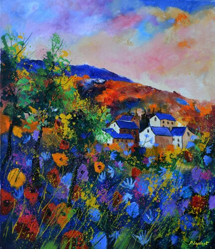 Eté coloré di Pol Ledent, Pittura in vendita su Singulart