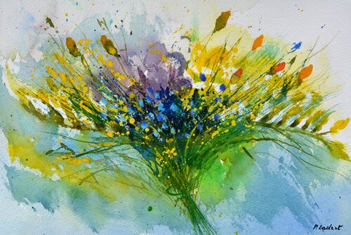 Nature morte - aquarelle 619040 von Pol Ledent, Werk auf Papier kaufen auf Singulart